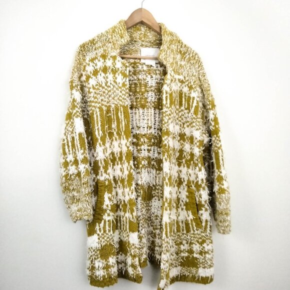 Anthropologie Shaina Knit Sweater Coat XS/S MSRP $178 - Picture 4 of 9